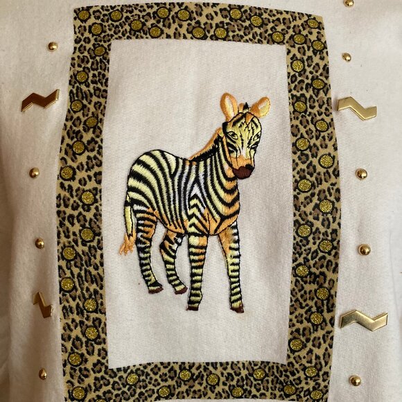 P.G.B. Zebra Sweatshirt - Picture 7 of 13